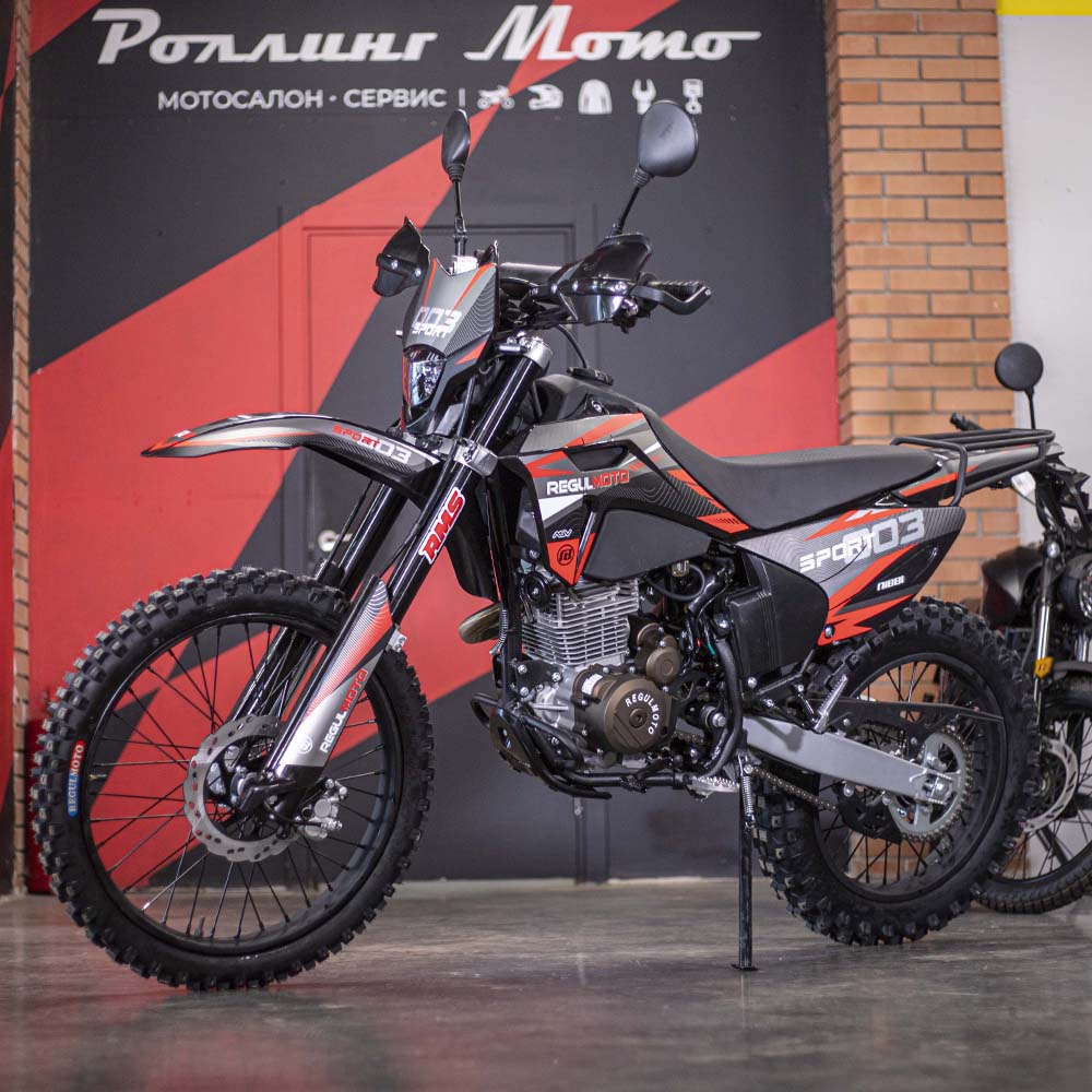 Мотоцикл Regulmoto Sport-003 PR 300 сс 6 передач (Красный/ черный, 300301-2)