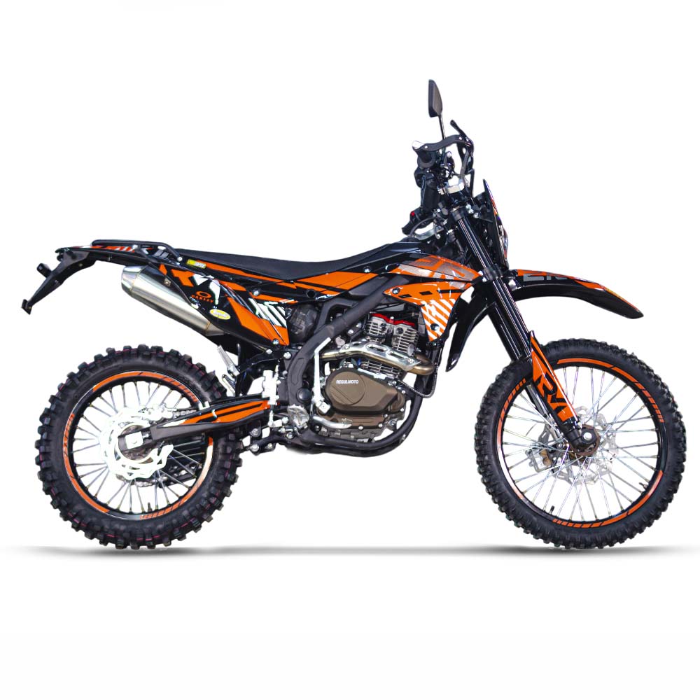 Мотоцикл Regulmoto ZR PR 300 4 valves 5 gear (Черный/ оранжевый)