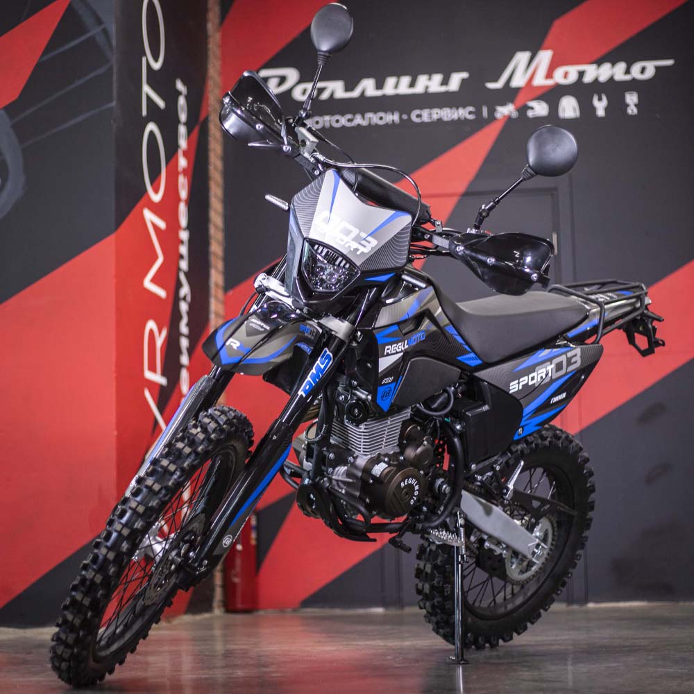 Мотоцикл Regulmoto Sport-003 PR 300 сс 6 передач (Синий/ черный, 300301-3)