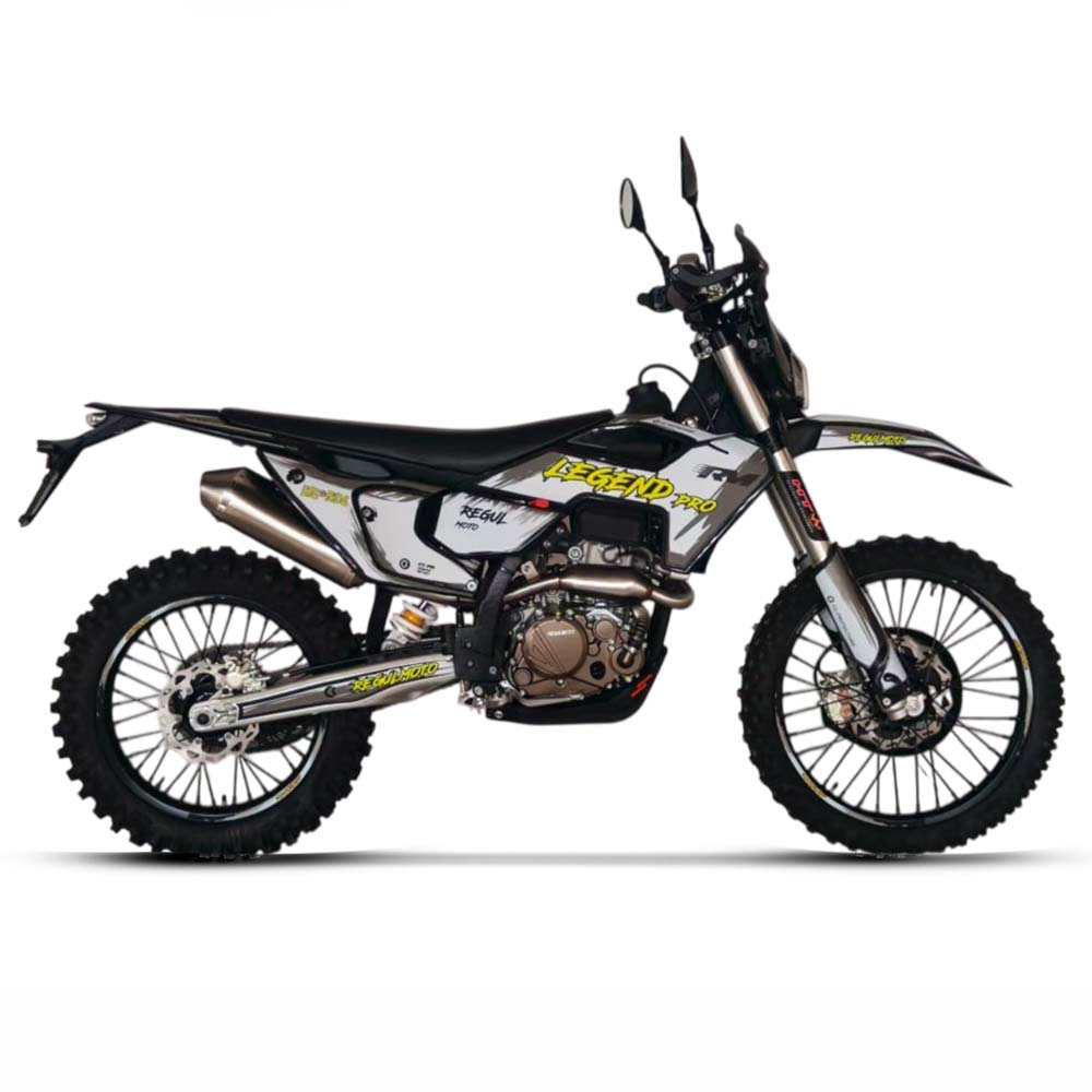 Мотоцикл Regulmoto LEGEND PRO с ПТС (Черный/ серый, 208405-1)