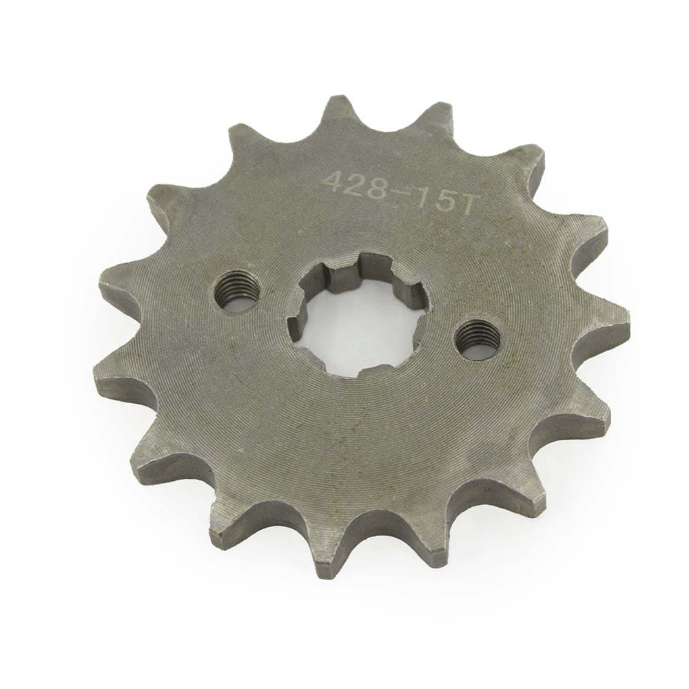 Звезда ведущая стальная питбайк 428-15T DRIVEPARTS