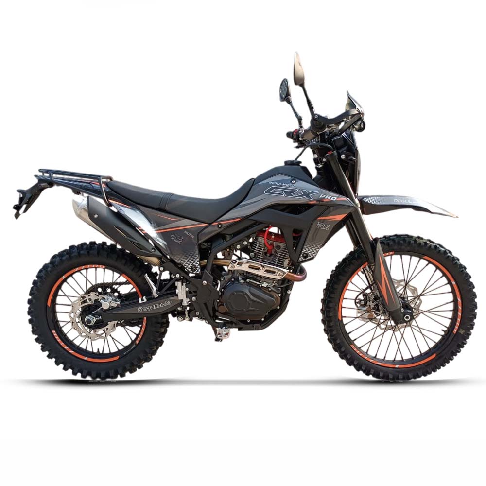 Мотоцикл Regulmoto CR-X PRO (Оранжевый/ Серый, 201120-1)