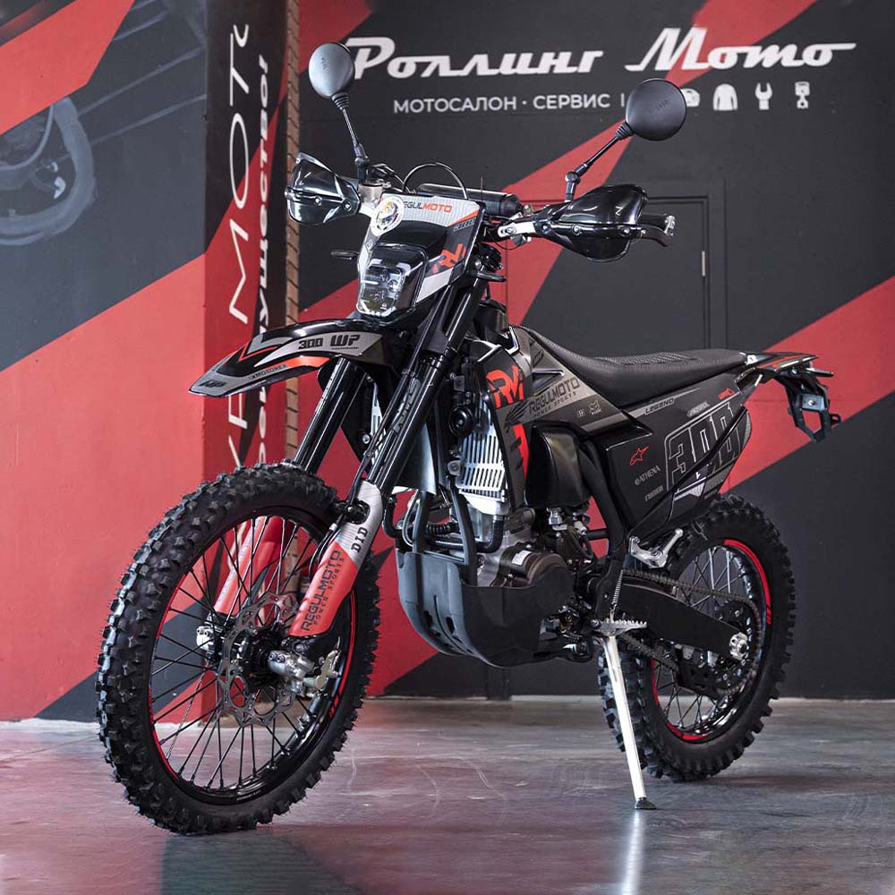Мотоцикл Regulmoto LEGEND 300 (Черный/ красный , , 300003-3)