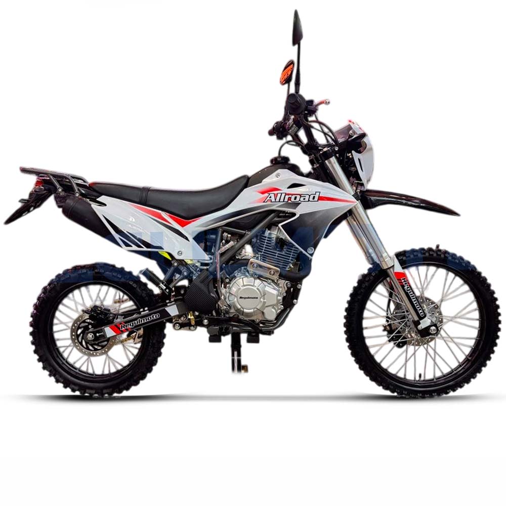 Мотоцикл Regulmoto Allroad (белый/черный, 101218-1)