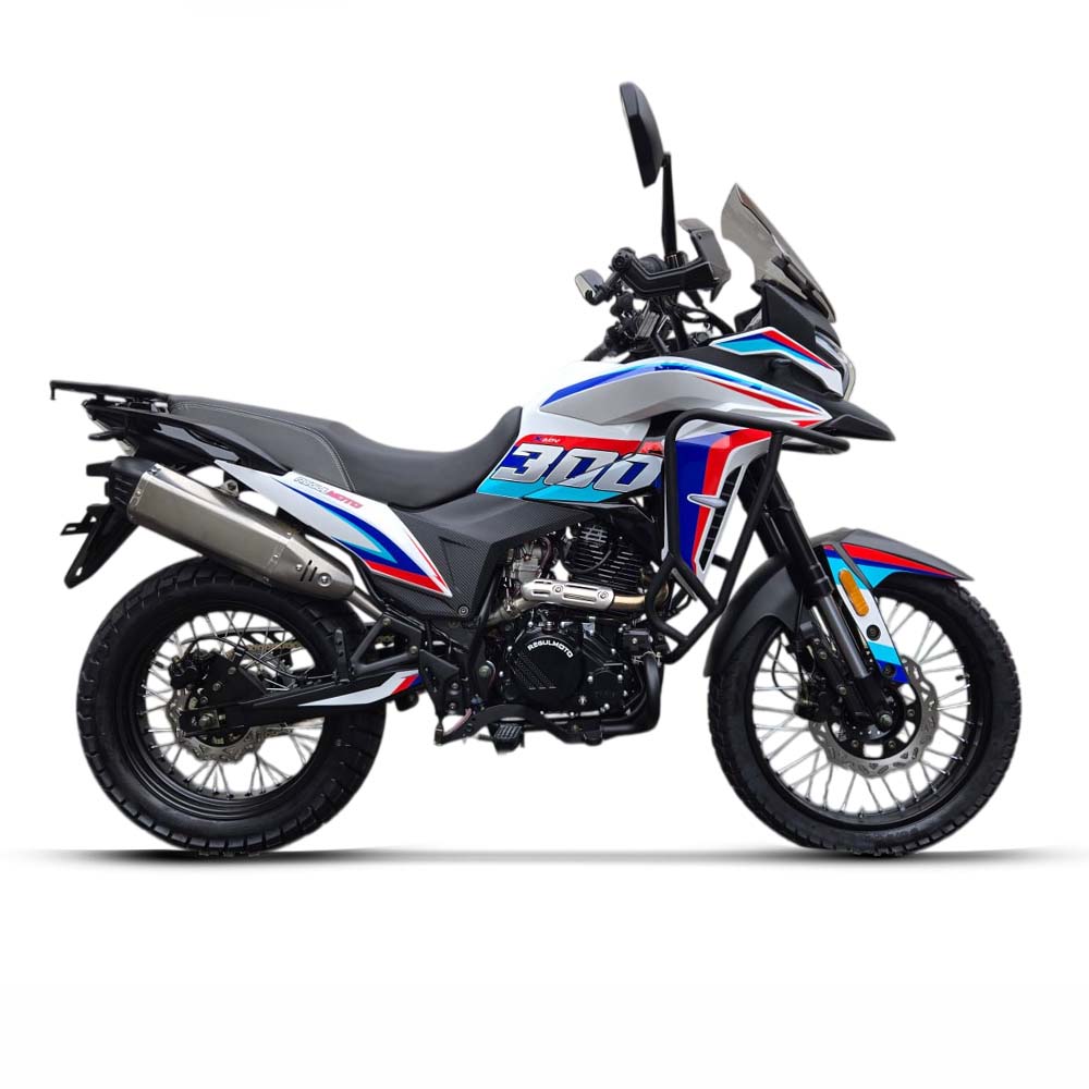 Мотоцикл Regulmoto XADV (Белый/ синий, 200102-1)