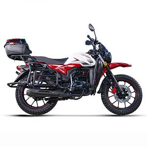 Мотоцикл дорожный ROCKOT QUEST 150 (белый/красный глянцевый, ЭПТС)