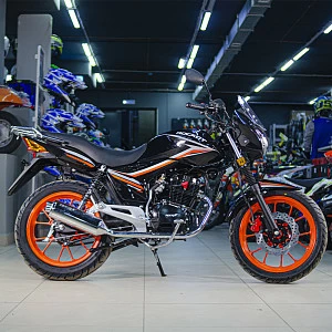 Мотоцикл дорожный ROCKOT SPECTRUM 150 (черный глянцевый, ЭПТС)