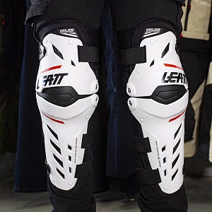 Защита коленей Leatt Dual Axis (бел, XXL)