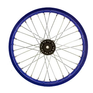 Диск колесный передний питбайк 17" алюминий (син)