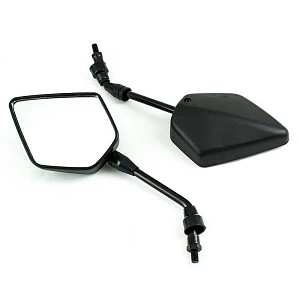 Зеркала мото (пара) SMP-044 прав. резьба M8 черные  SM-PARTS