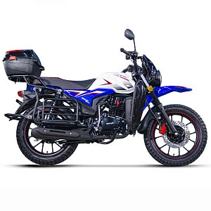 Мотоцикл дорожный ROCKOT QUEST 150 (белый/синий глянцевый, ЭПТС)