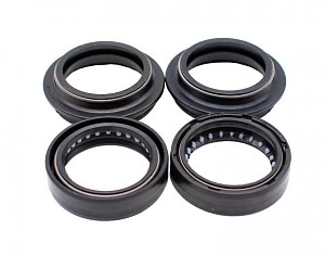 Сальники + пыльники переднего амортизатора 33x43x10.5/33x43.5x14