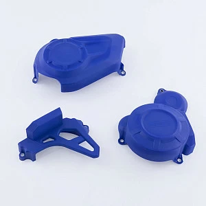 Крышки защитные на двигатель ZS PR c балансирным валом Regulmoto (син)