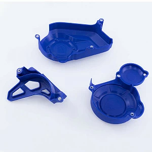 Крышки защитные на двигатель ZS PR c балансирным валом Regulmoto (син)