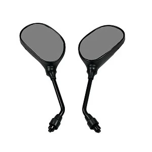 Зеркала М8 HONDA, SUZUKI, 50cc (белая вставка) Rockot-Motors