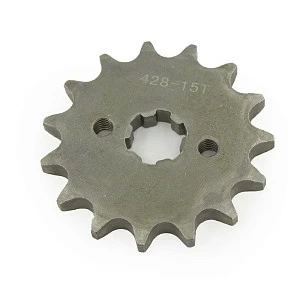 Звезда ведущая стальная питбайк 428-15T DRIVEPARTS