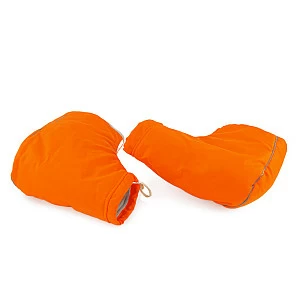 Муфты на руль Оранжевые, флисовые (СП)