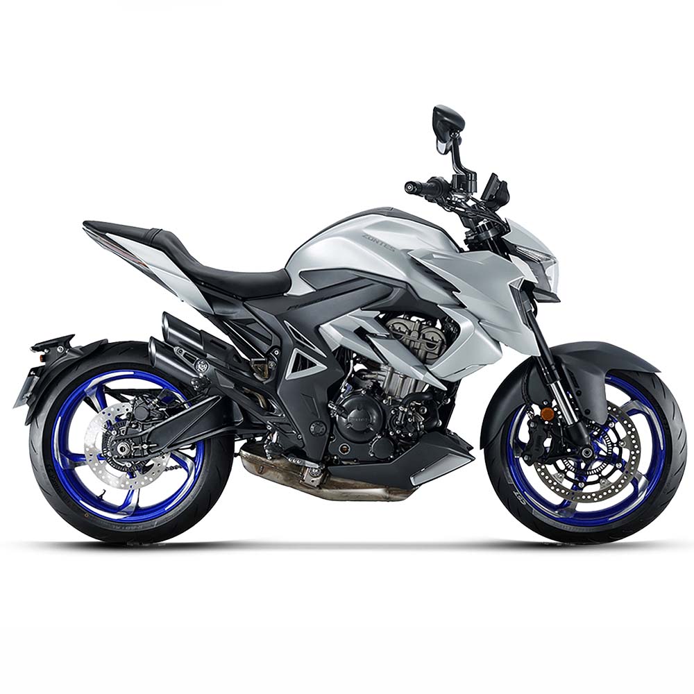 Мотоцикл ZONTES ZT350-R (4T ZT184MP EFI) 17/17 (2023 г.) ПТС (серебристый)