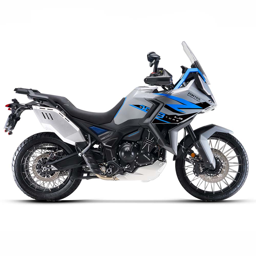 Мотоцикл ZONTES ZT703-F (4T ZT370MU EFI) 21/18 (2025 г.) ПТС (серый)