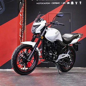 Мотоцикл дорожный ROCKOT SPECTRUM 150 (белый глянцевый, ЭПТС)