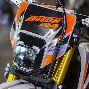 Мотоцикл PitonMoto MX2 Maverick (оранжевый/черный)
