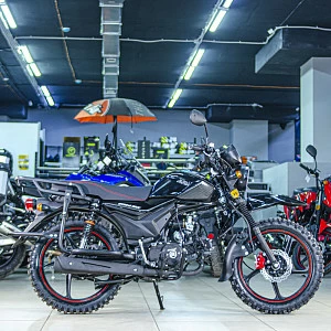 Мопед ROCKOT ALPHA OFFROAD M-12 (черный глянцевый)