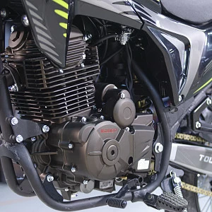 Мотоцикл Regulmoto TE (Tour Enduro) PR, 6 скоростей (Черный/ зеленый)